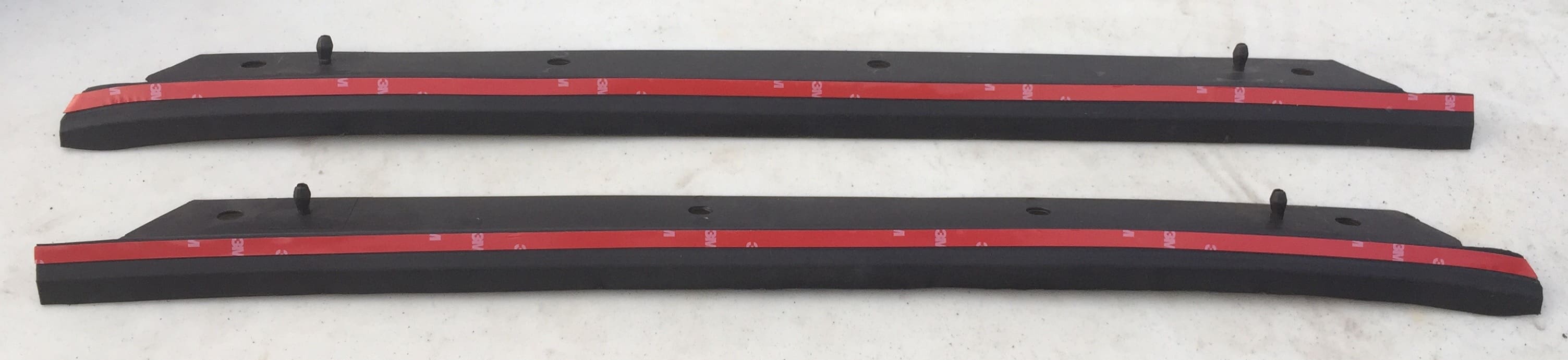 82-92 Camaro/Firebird T-top drip molding set (plastic)