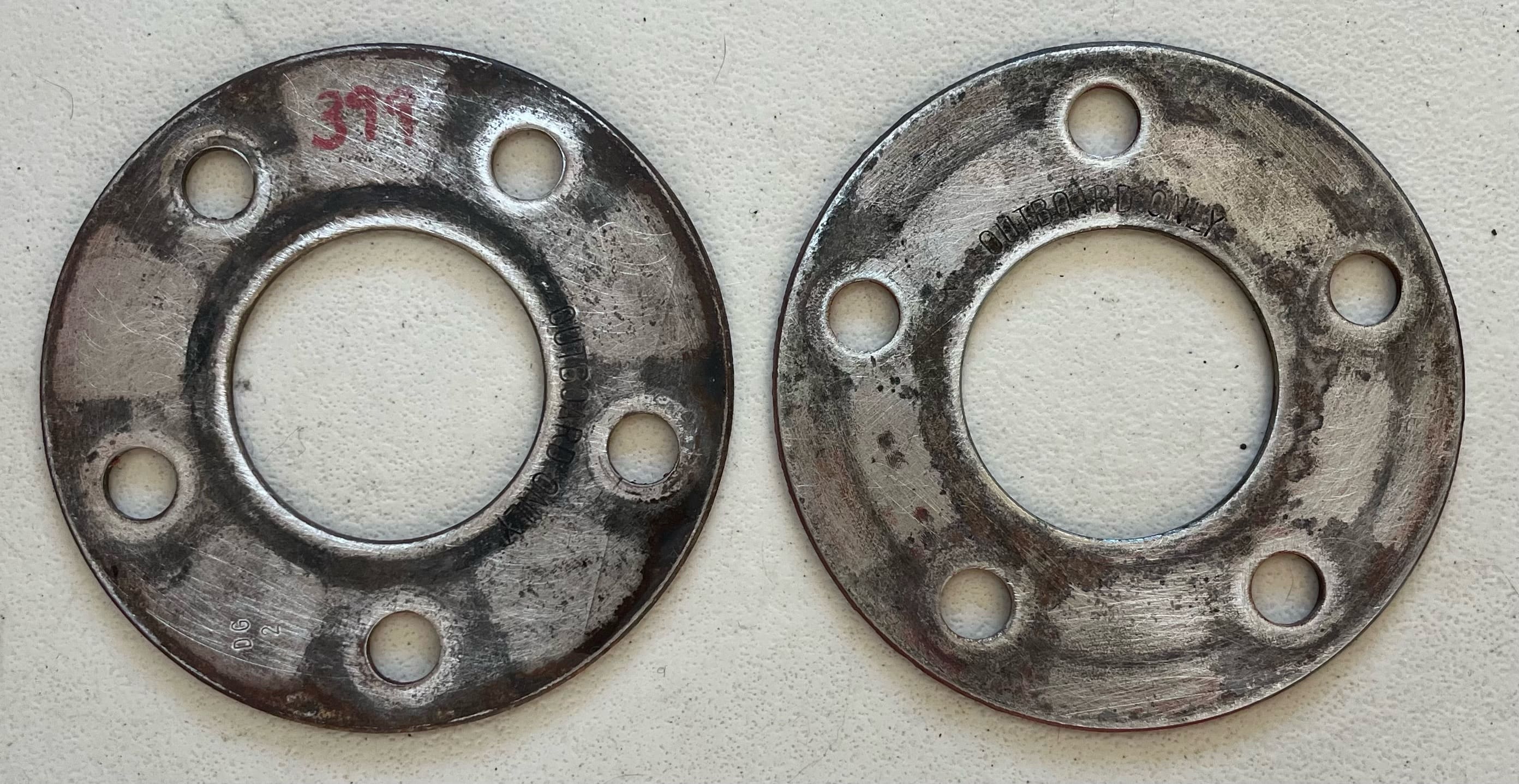 82-92 Camaro/Firebird rear wheel spacers