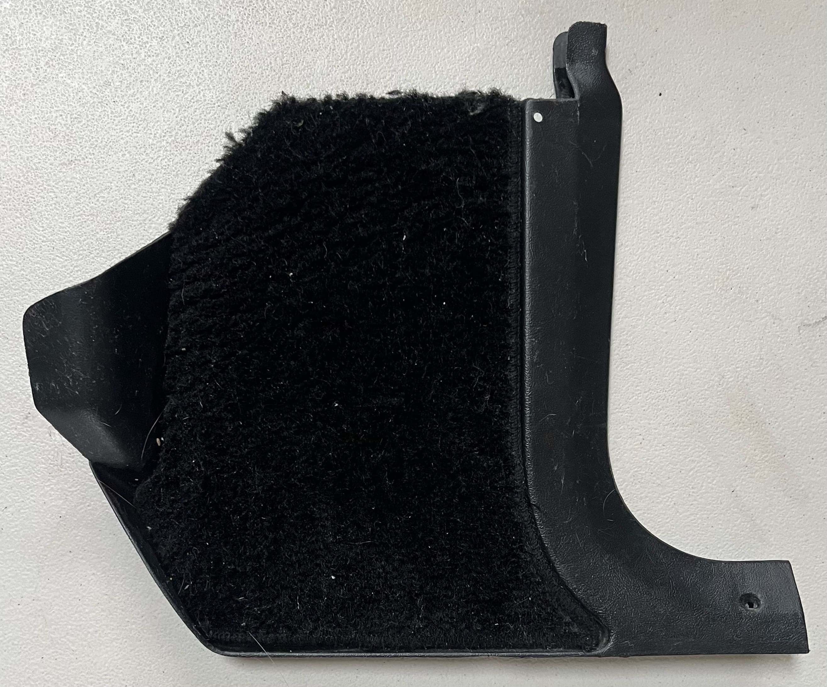 82-92 Camaro/Firebird black carpet passenger kick panel