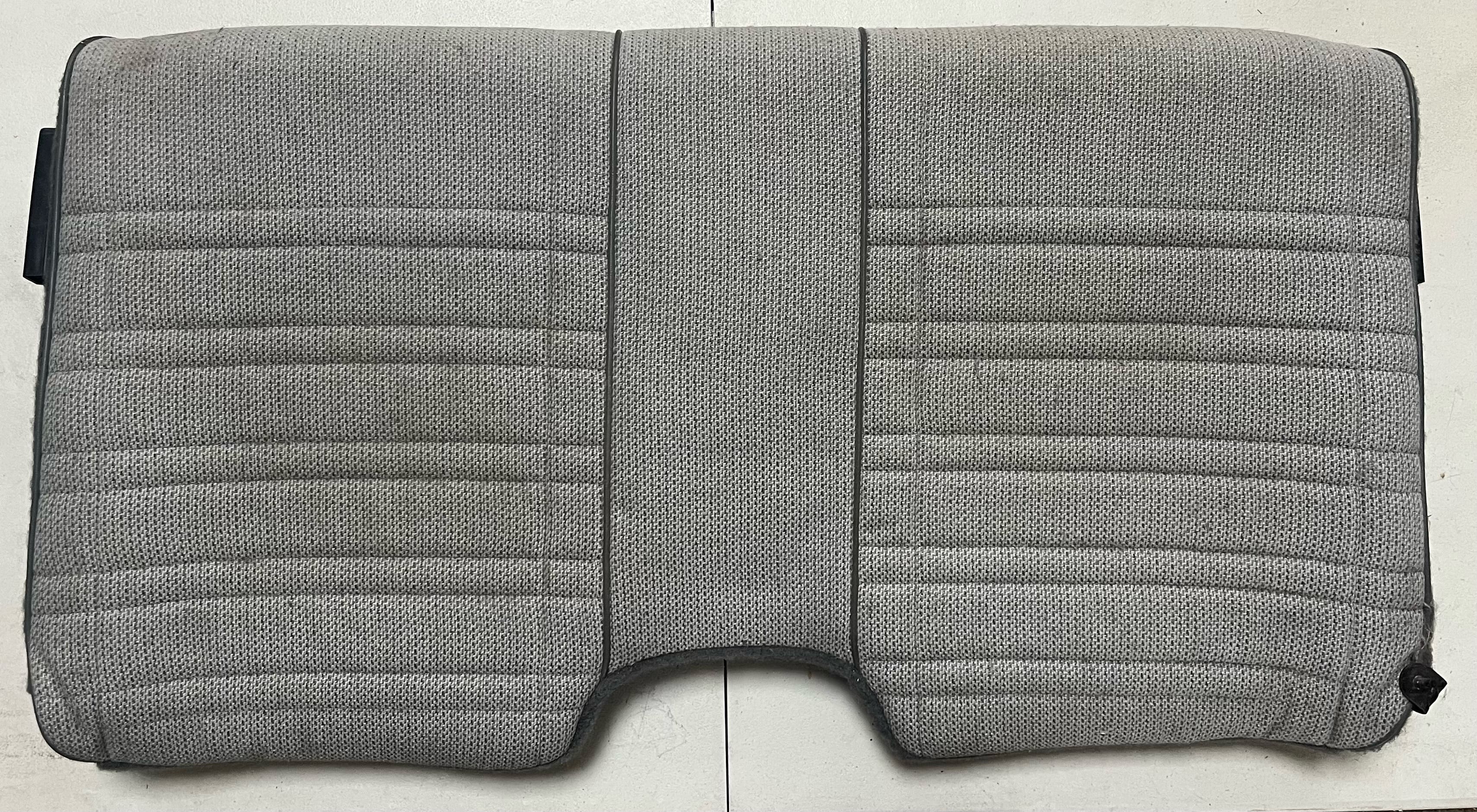 82-92 Camaro/IROC/Z28 gray one piece rear seat back (89-92 style)