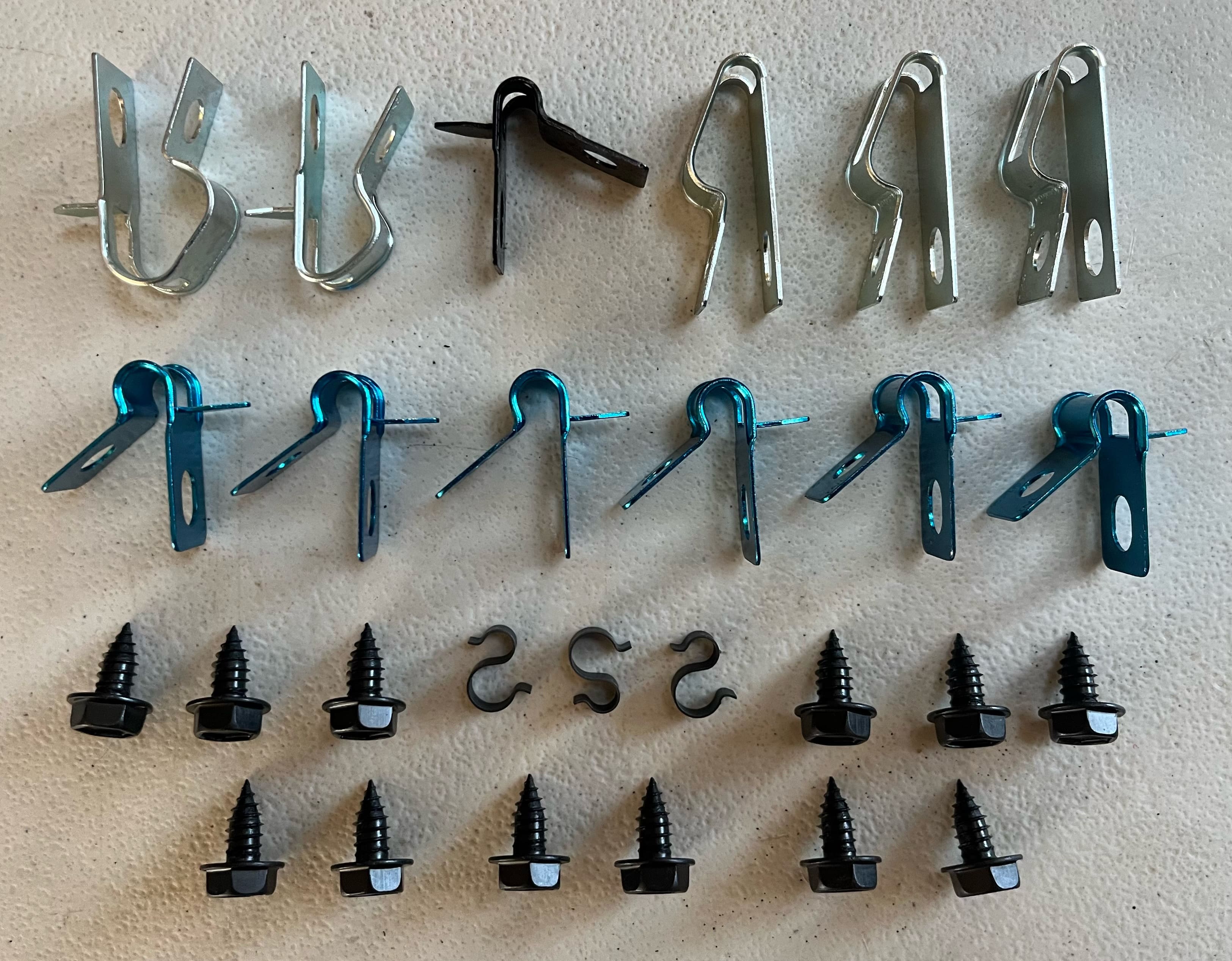 82-92 Camaro/Firebird brake line clip set (27 pcs)