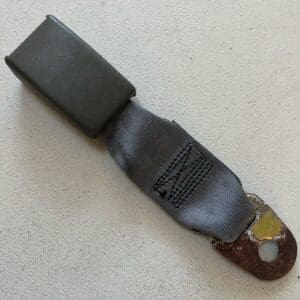 82-92 Camaro/Firebird gray rear seat belt receiver