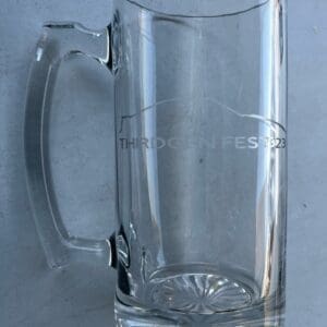 Thirdgen Fest '23 glass mug (16 oz)