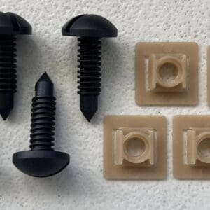 82-92 Camaro/Firebird black interior screw kit