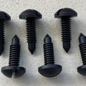 82-92 Camaro/Firebird black interior screws (pack of six)