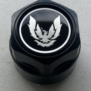 82-92 Firebird center cap (black with silver bird)